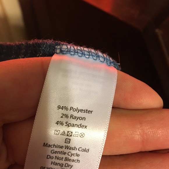 LuLaRoe Small Lindsay - Blue Sweater Material - Picture 3 of 3